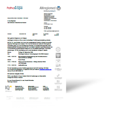 Pathologie Ansbach - Fortbildungsveranstaltung